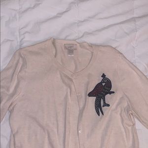 LOFT size large cardigan